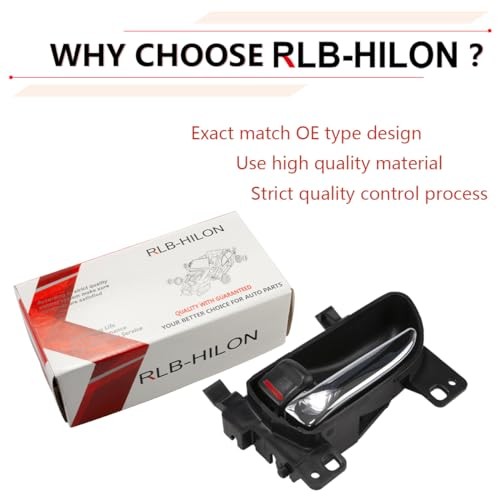 RLB-HILON Left Driver Side Interior Door Handle Compatible with Subaru
