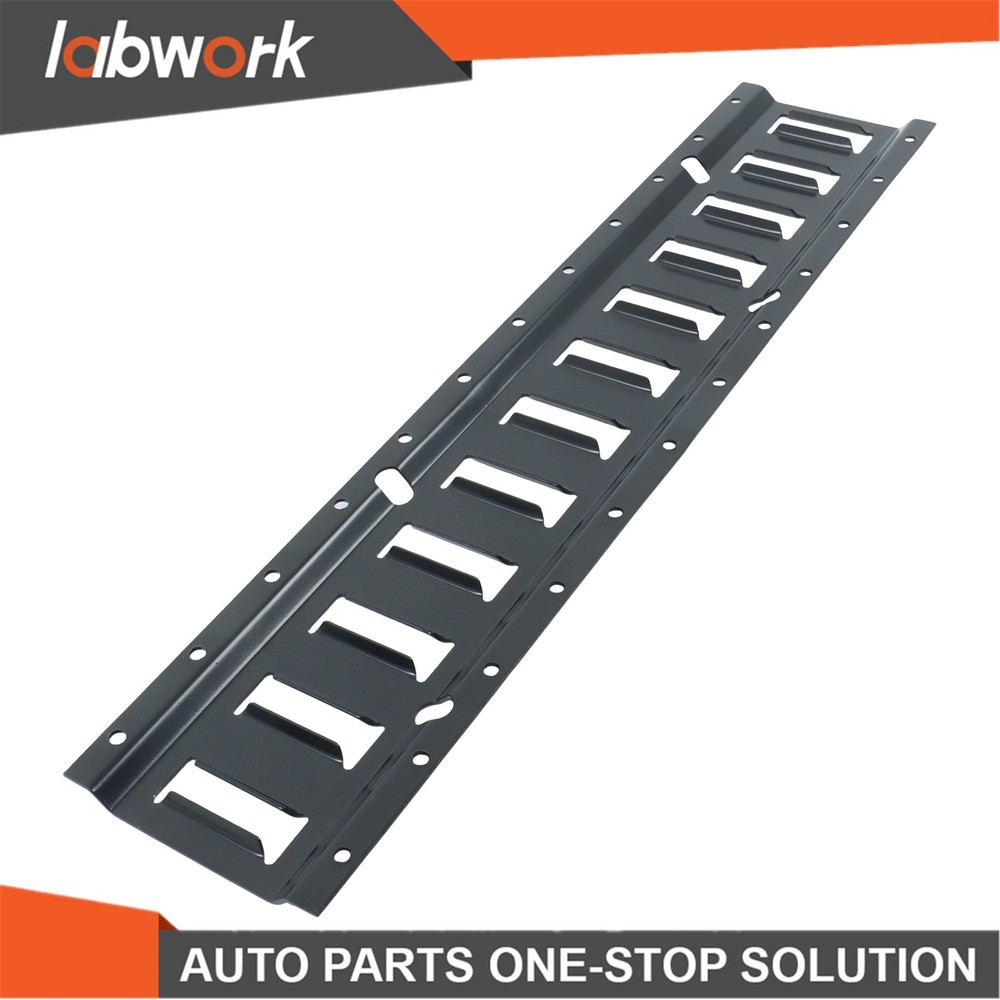 Labwork 4PK 2' Horizontal E Track Tie-down Rail Kit For Trailer Wall Floor Black