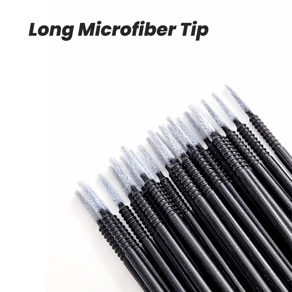 Micro Applicators 200 Pcs, Disposable Micro Brush Wands for Eyelash Extensions