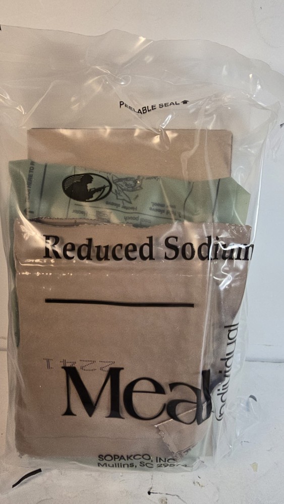 mre Sopakco Chili Macaroni Date Code 2248 8/16 Sealed