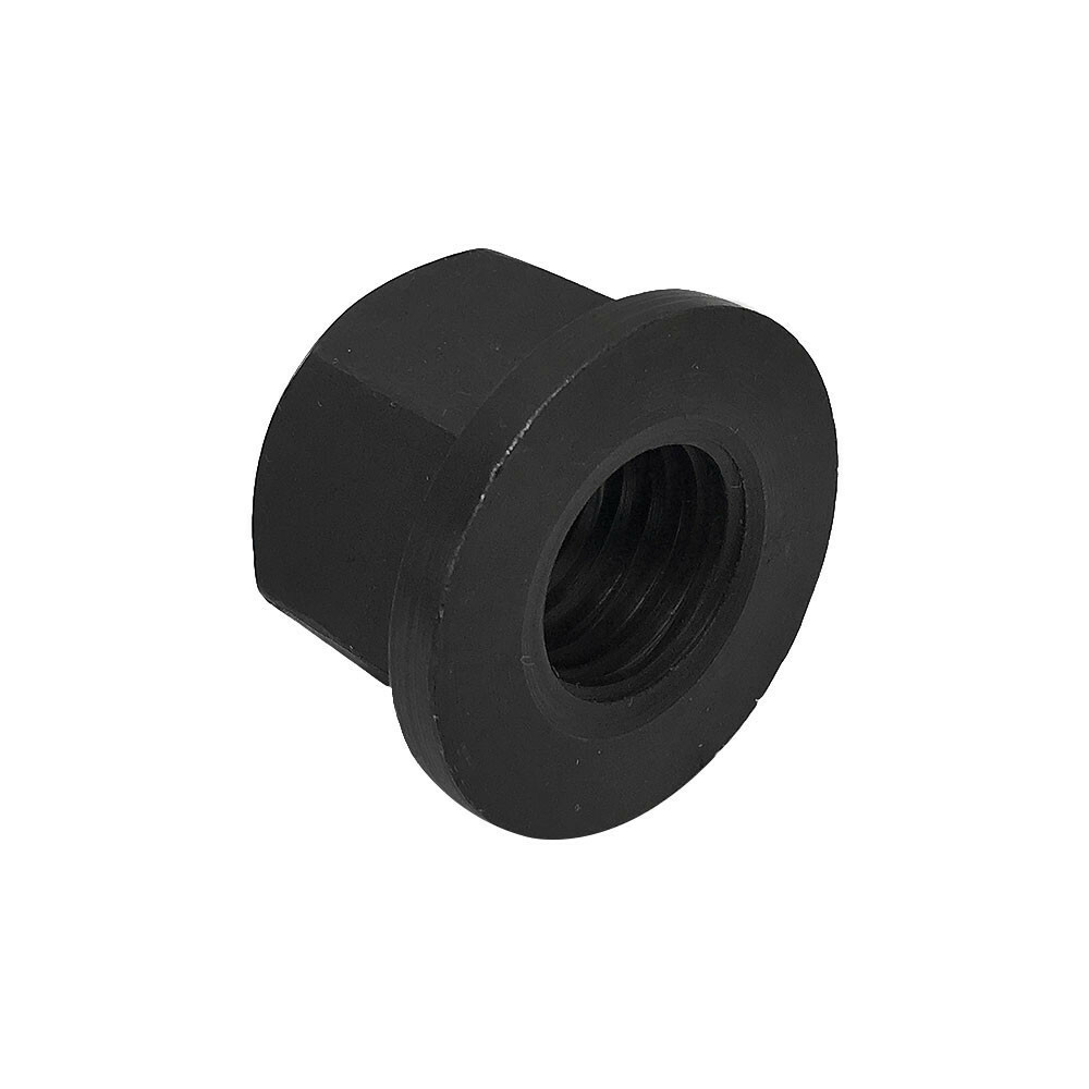 Black Oxide Finish 2 Pc 5/8"-11 Thread Flange Nut Steel Hex Threading