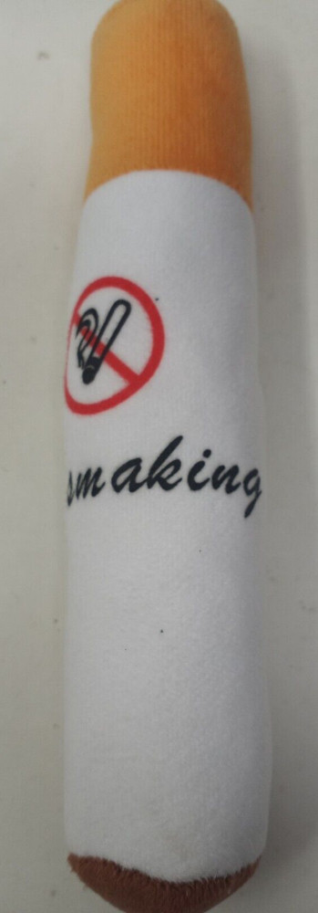 No Smoking Plush Stuffy Cigarette 10"