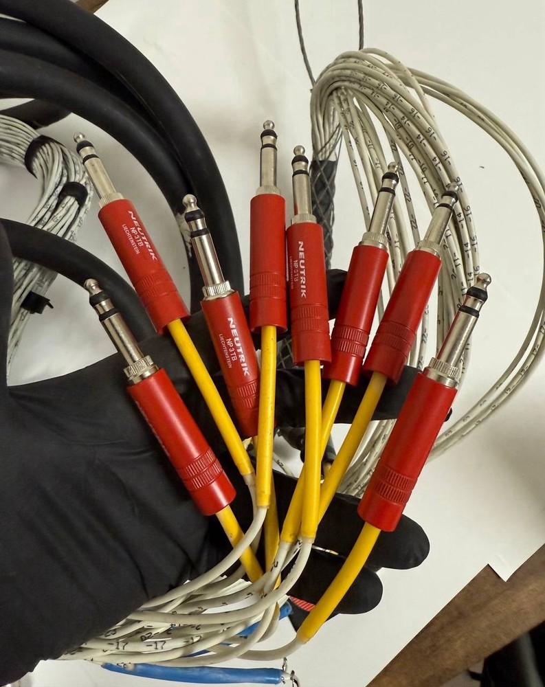 96-Point Audio Patch Panel 4×24 - Rackmount - Used Needs Minor Rewiring