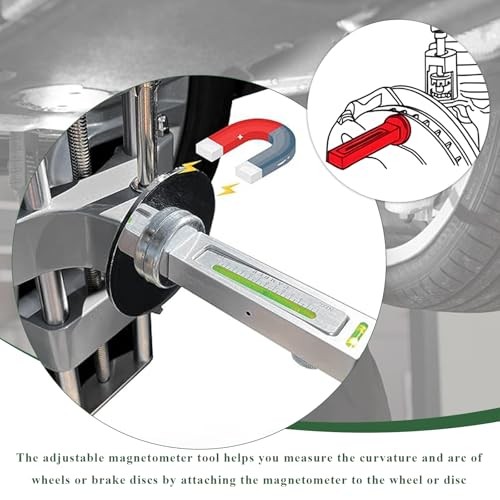 Adjustable Magnetic Gauge Tool, Auto Camber Castor Strut Wheel Alignment