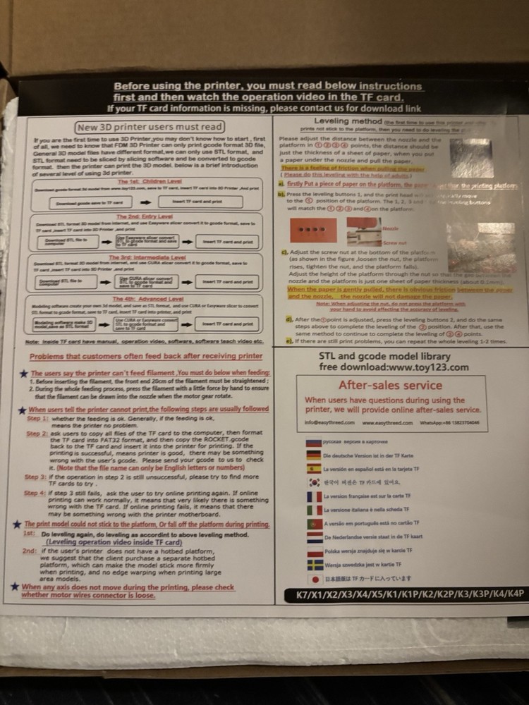 Easy Thread Mini 3D Printer