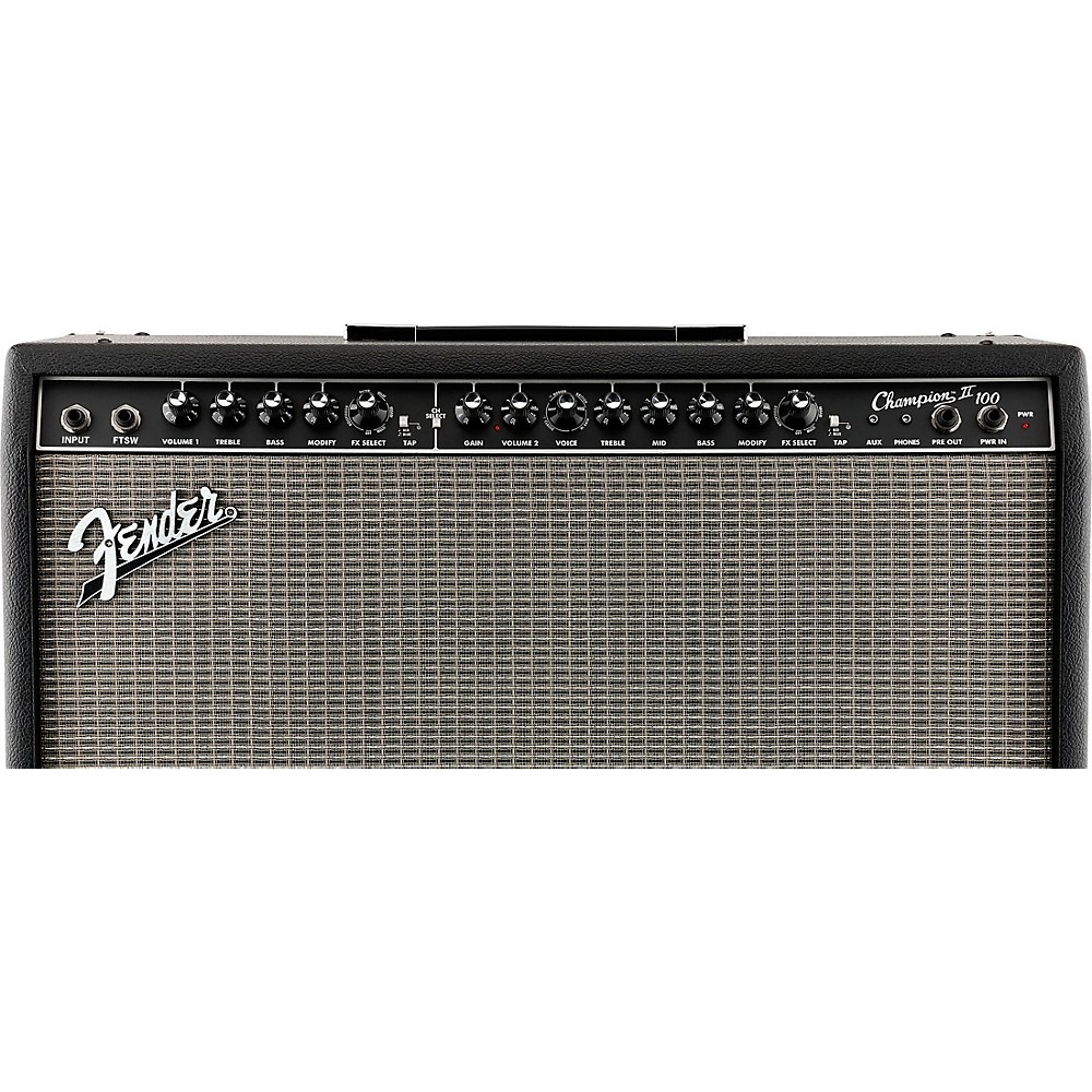 Fender Champion II 100 Combo Amp Black