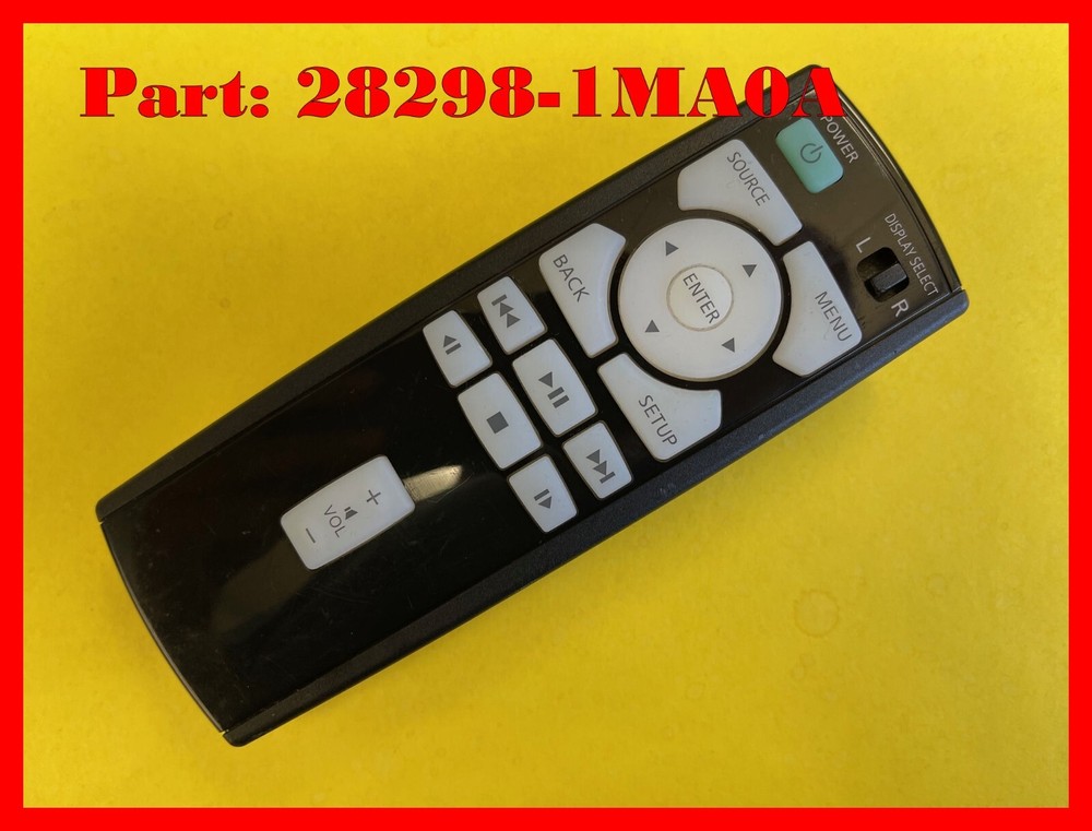 NISSAN ARMADA PATHFINDER DVD Remote Control 282981MA0A