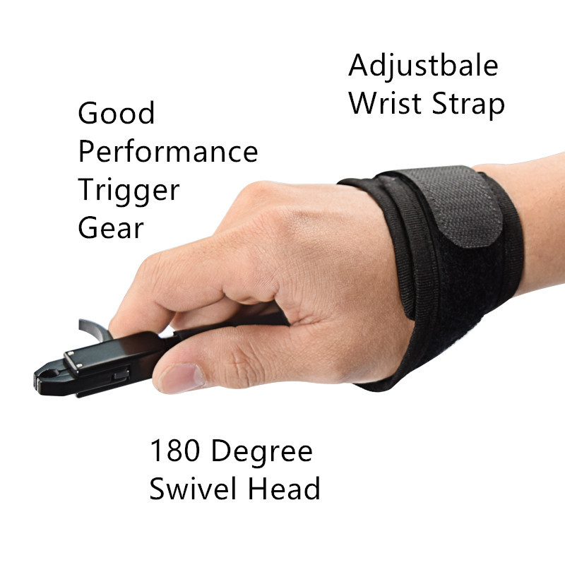 1Pcs Compound Bow Release Trigger String Release Tool Wrist Strap Archery USA