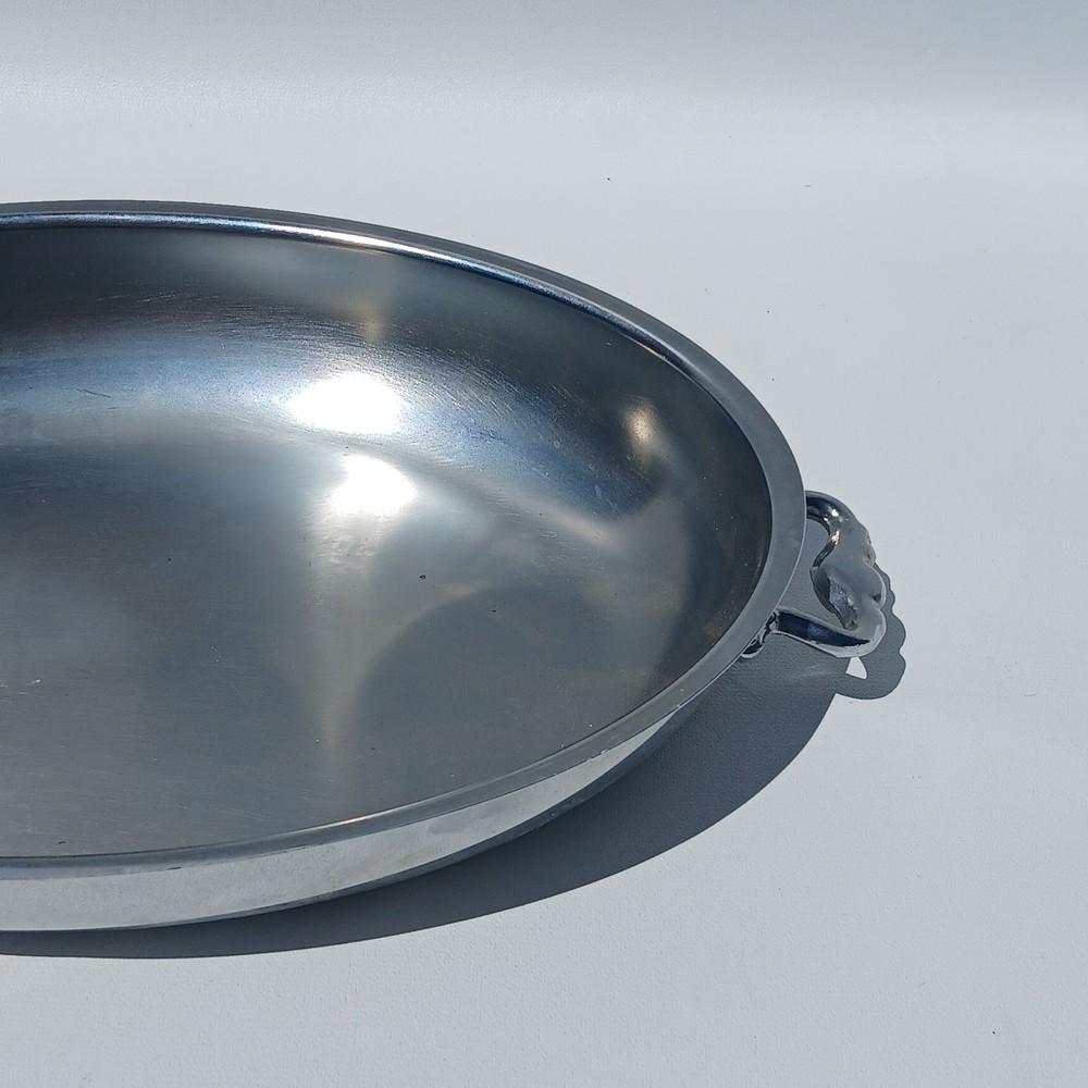 Vintage Small silver-plated oval serving dish