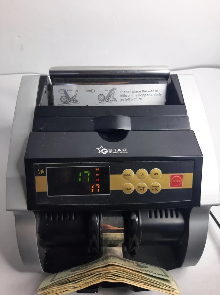 G-Star Technologies Bill Counting Machine Model NX-720B__PLEASE READ!!