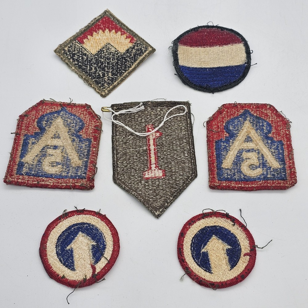 WW2 US Army Patch Lot