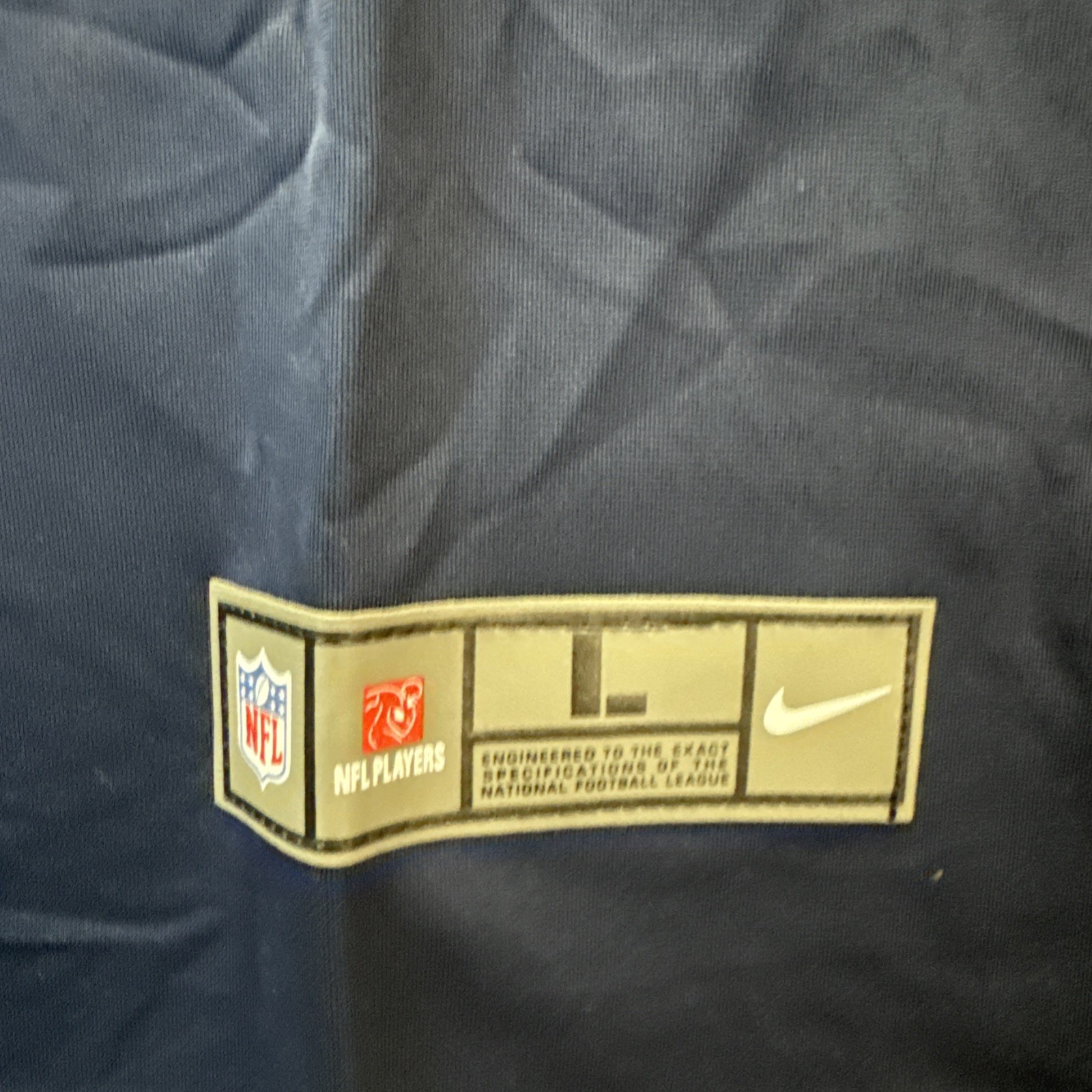 #84 Coleston Loveland Home Navy Stitched Jersey Nike Chicago Bears Tight End