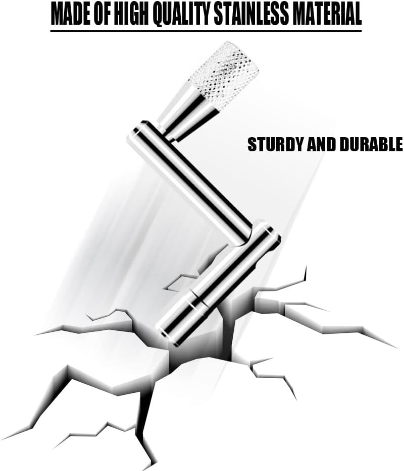 Universal Drum Tuning Key Continuous Motion