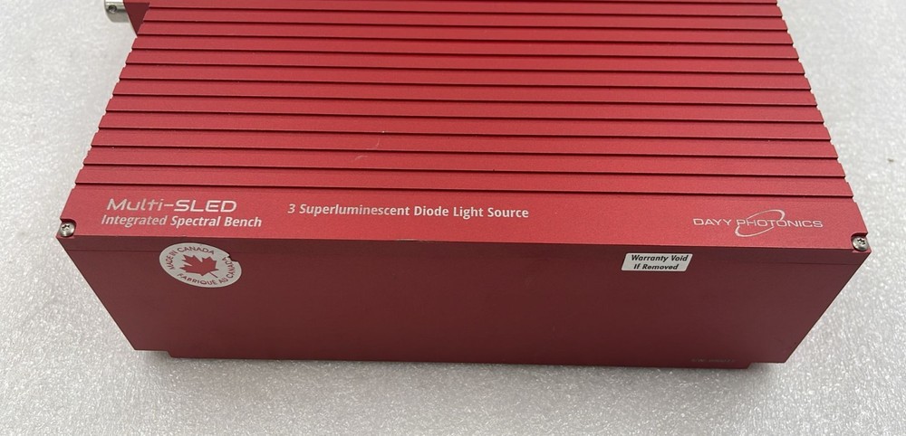 DAYY PHOTONICS Multi-SLED Integrated Spectral Bench Light Source **AS IS