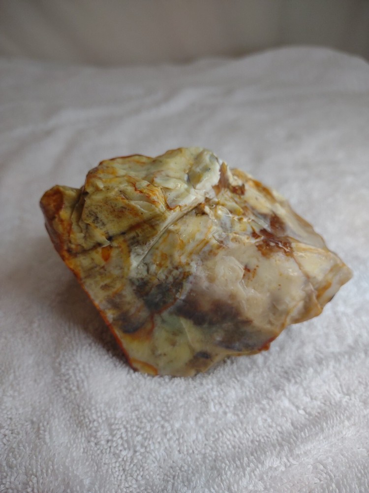 Washington State Raw Fire Opal 1.15 Lbs Spectacular Self Sourced