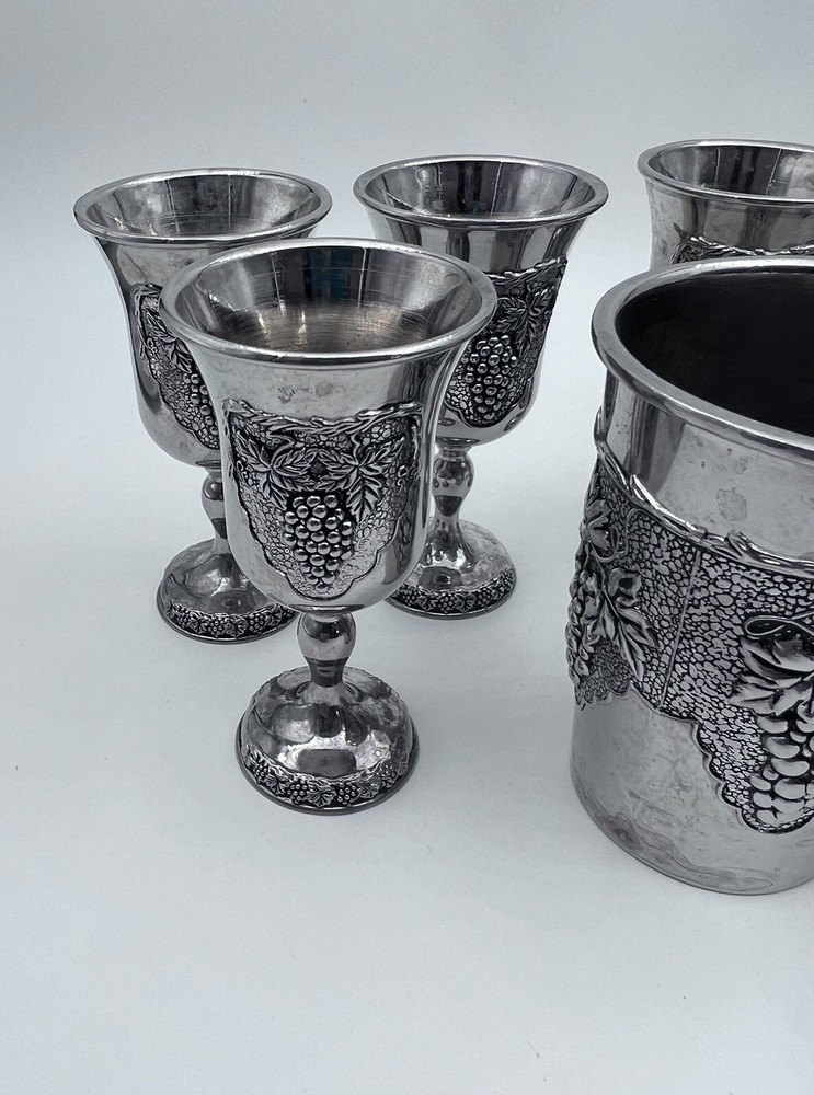 9 Piece Kiddish Cup Set
