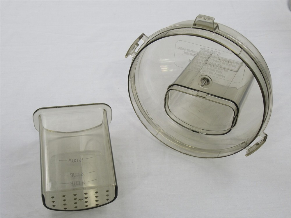 Black & Decker Shortcut Food Processor F1-CFP-10 Lid & Pusher Replacement Part