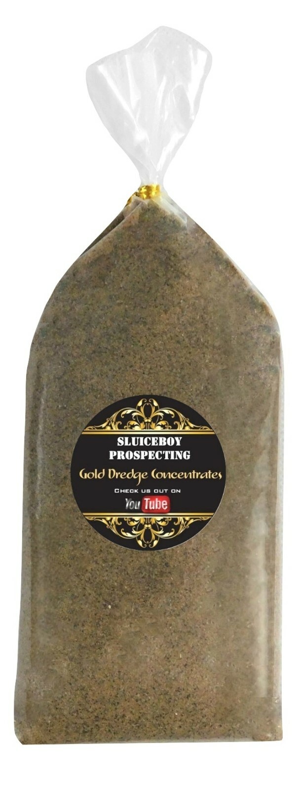 Gold Paydirt 7.5 OZ Unsearched Guaranteed Gold +Vial - GEORGIA Dredge Pay dirt