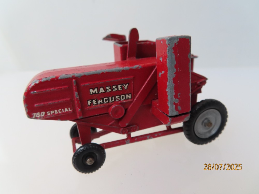 Vintage Lesney Harvester unit with driver
