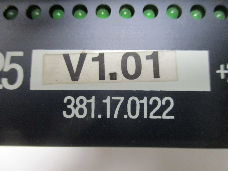 FOCKE 381.17.0122 ALARM SYSTEM MODULE UNMP