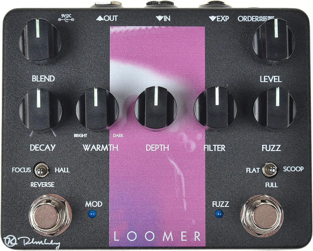 Loomer' Fuzz & Reverb Pedal