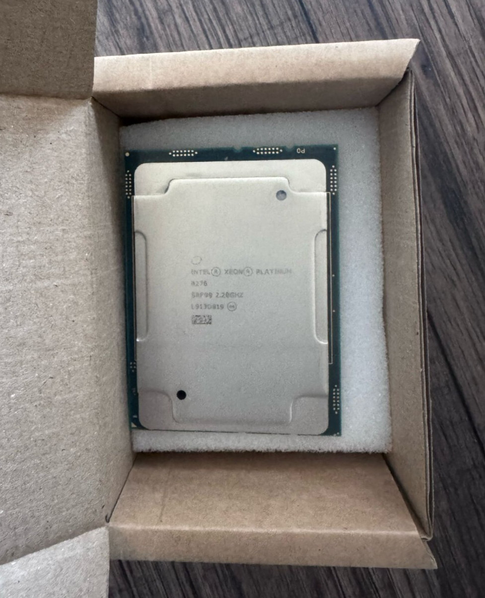 GRADE A - Intel Xeon Platinum 8276 SRF99 (2.20GHz/4.0GHz 28-Core 165W) Processor