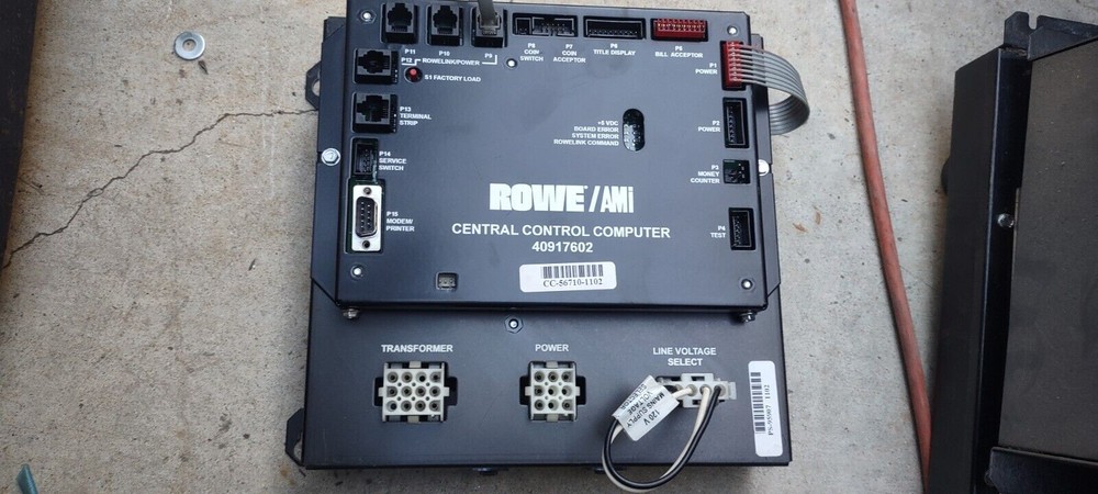 rowe cd-100k starglo jukebox main pcb working #401