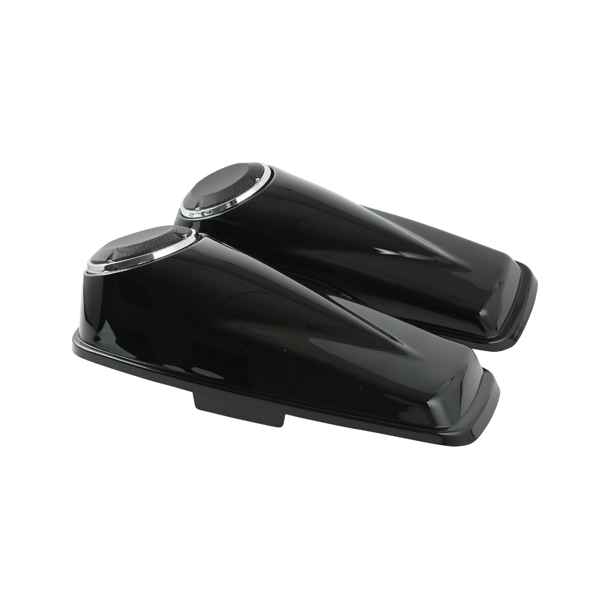 6.5" Saddlebag Speaker Lids Fit For Harley Touring Street Glide Road King 14-24