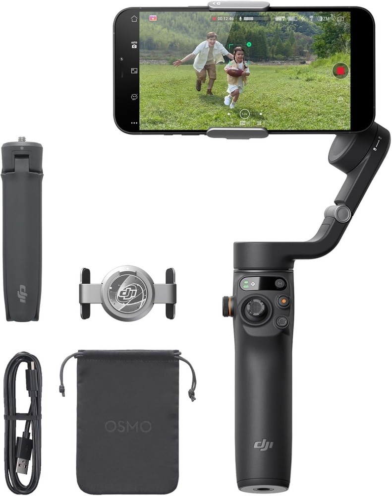 Sealed DJI Osmo Mobile 6 Smartphone Gimbal Stabilizer Extension Android & IOS