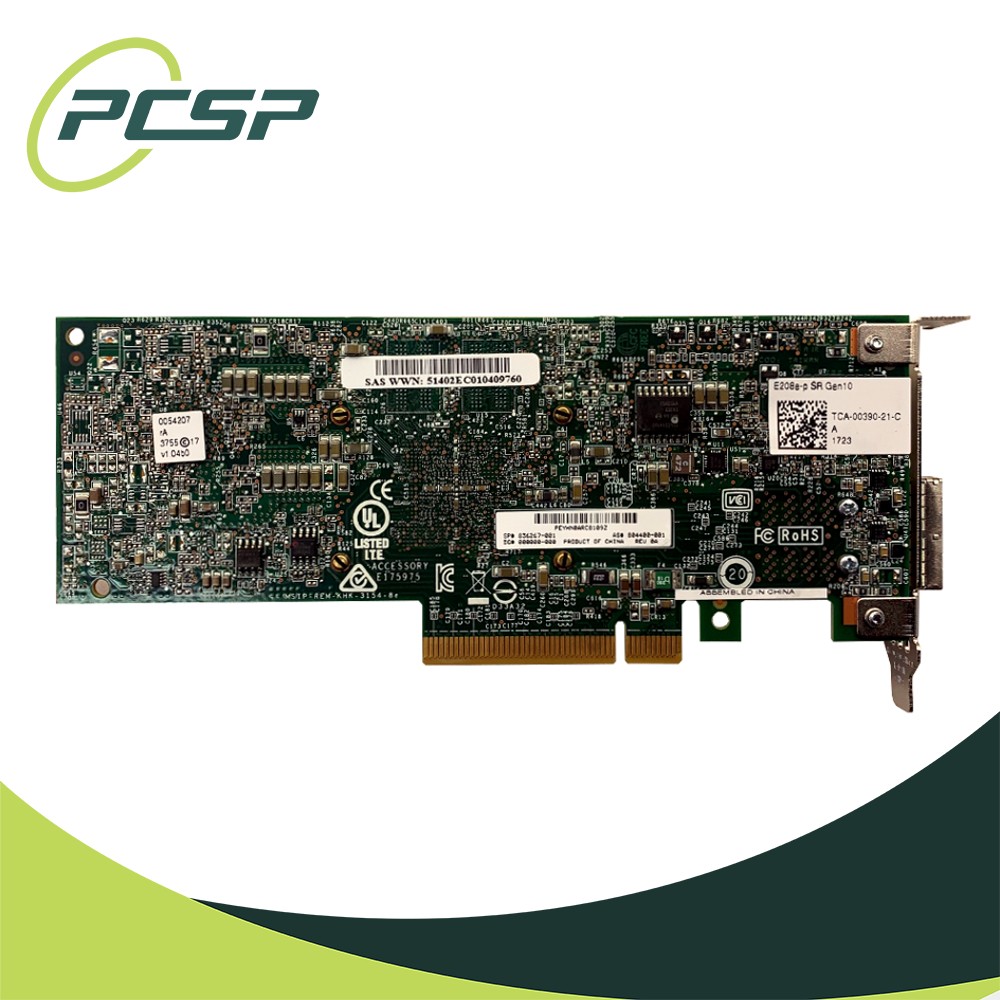 HPE E208e-p SR Gen10 Smart Array Controller Low Profile 836267-001 804400-001