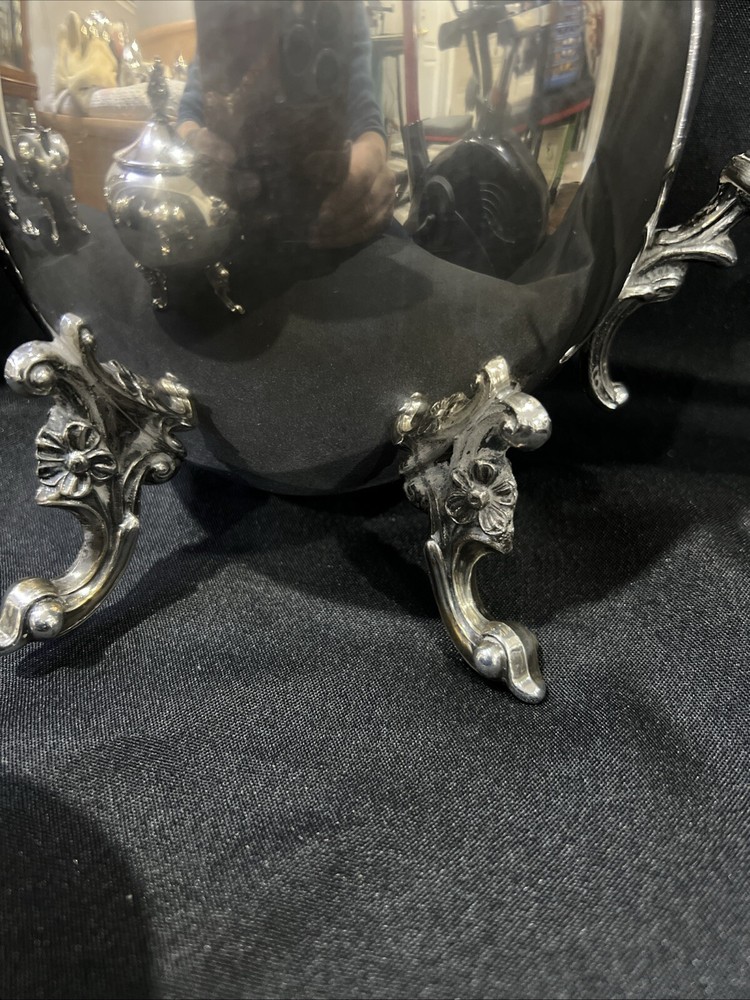 Vintage Silver Plate Tea Set Coffee Service 4 Piece