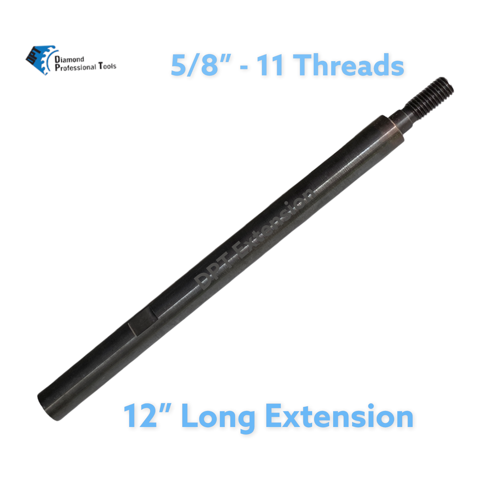 12" Core Drill Bits extension adaptors for Dry Diamond Core Bit 5/8"-11 Thread
