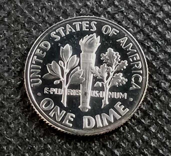 1973-S ** UNC Proof Cameo ** Roosevelt Dime
