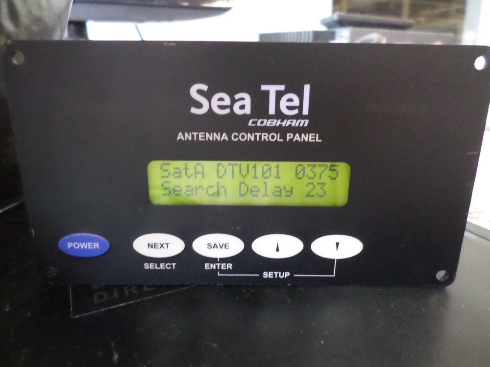 Seatel Cobham Antenna Control Panel Part No. 119547 - Excellent Condition