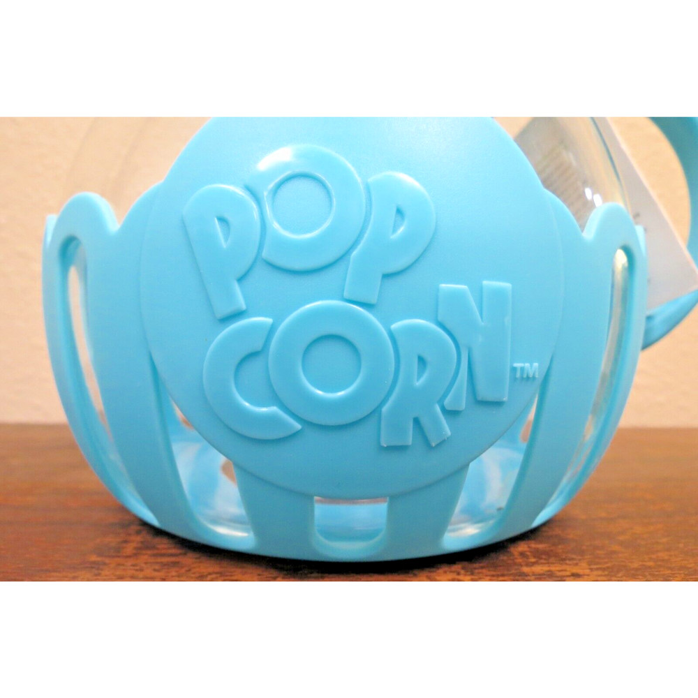 Ecolution Micro-Pop Microwave Popcorn Popper - 3 Quart Blue New NWT 3 QT