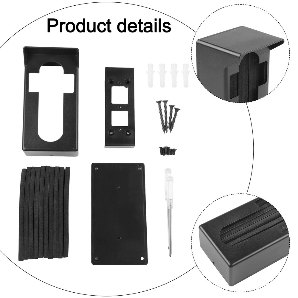 Easy Install Vinyl Siding Mount Compatible with For Ring Video Doorbell