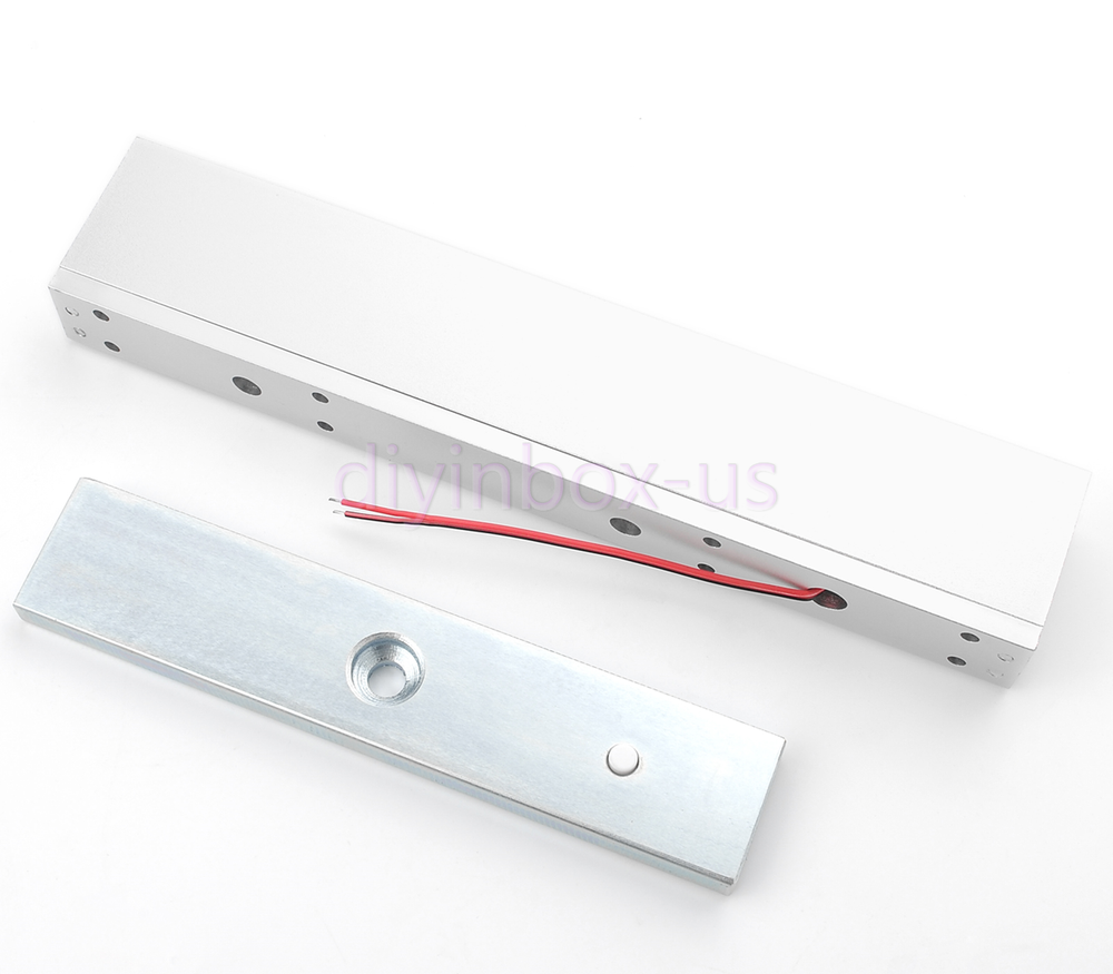 600Lbs Holding Force Electric Magnetic Lock Single Door Security System 12V