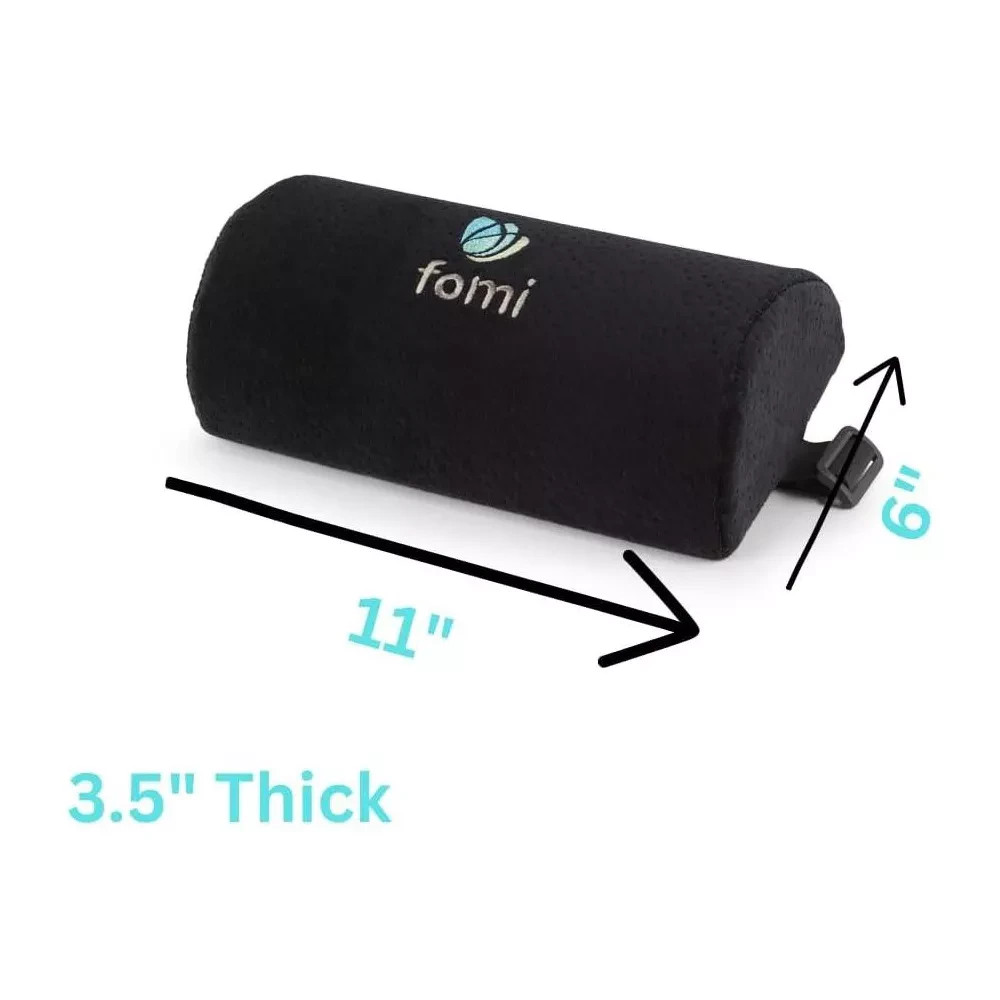 FOMI Extra Thick Coccyx Seat Cushion & Back Support Combo Memory Foam