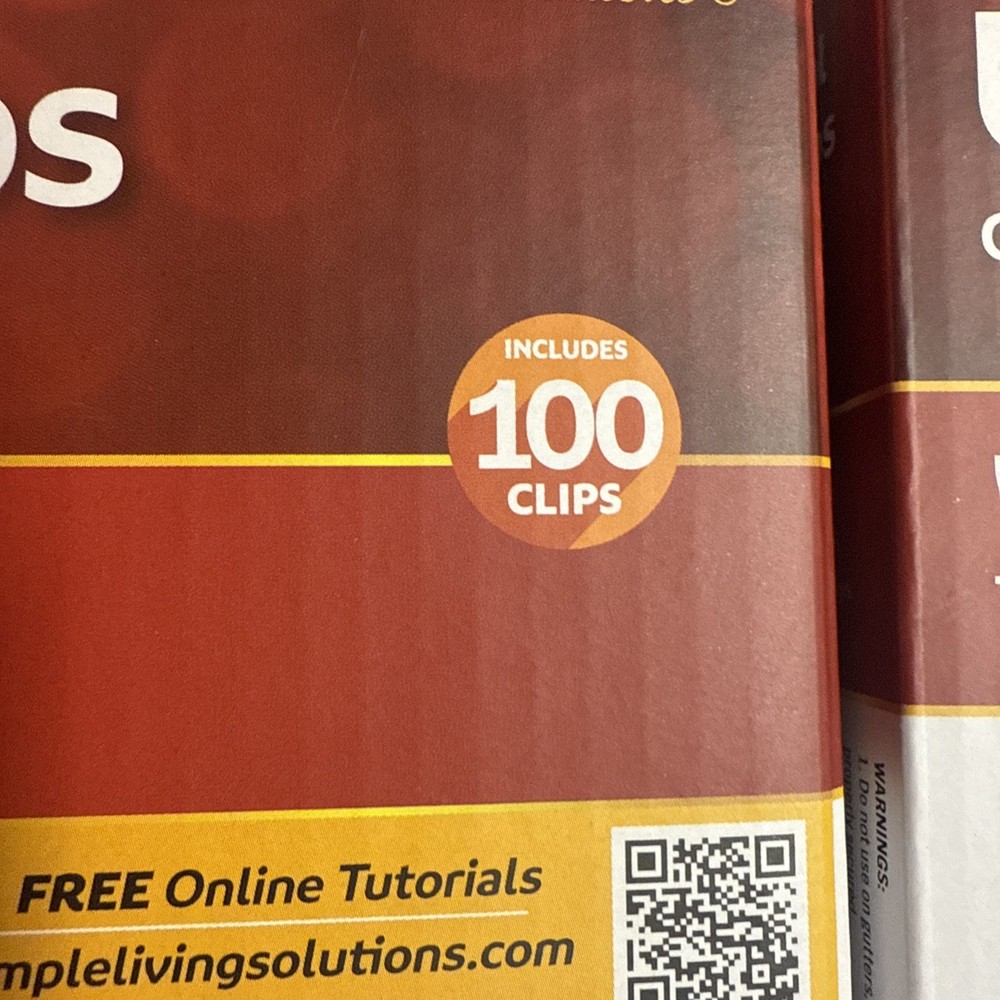 Simple Living Solutions Universal Christmas Gutter Light Clips (100ct Each)