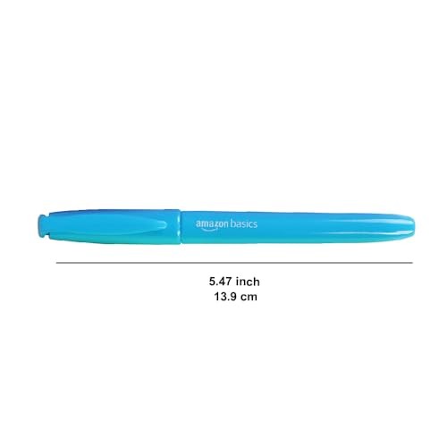 Amazon Basics Chisel Tip Highlighters, 24 Count (Pack of 1), Multicolor