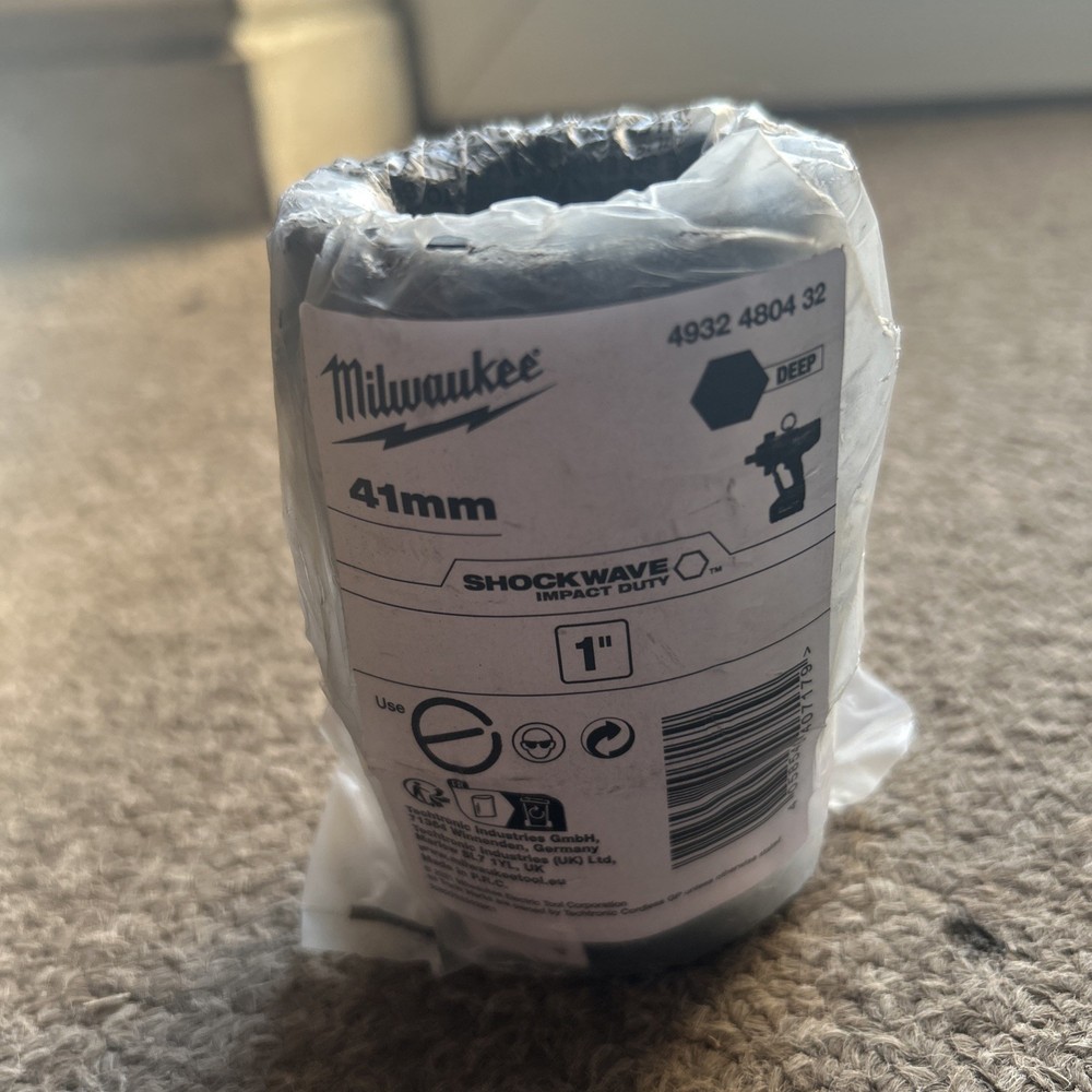 Milwaukee Hex socket ShW 1in deep 41mm-1pc - 4932480432