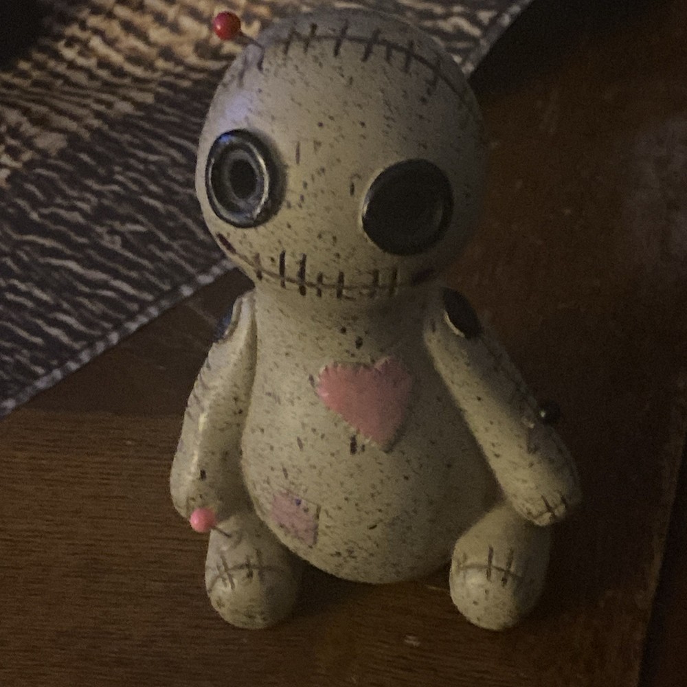 Voodoo Doll Incense Cone Burner Holder