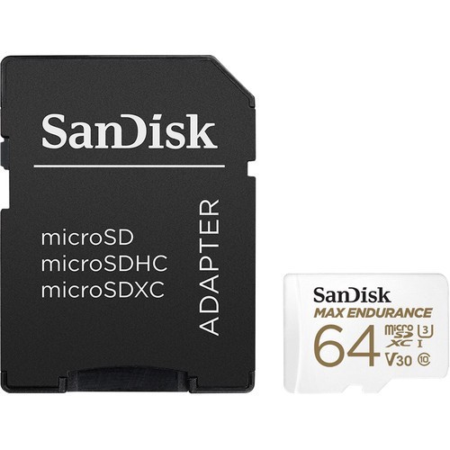 SanDisk Max Endurance - flash memory card - 64 GB - microSDXC UHS-I