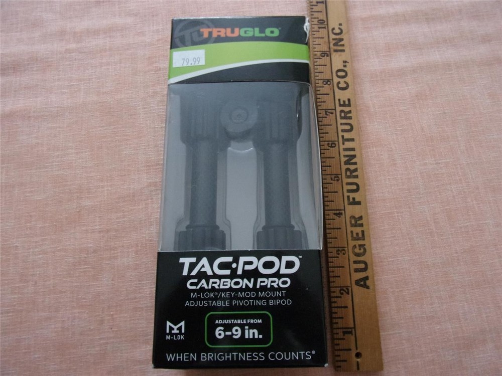 TRU-GLO TAC-POD ADJUSTABLE PIVOTING BIPOD