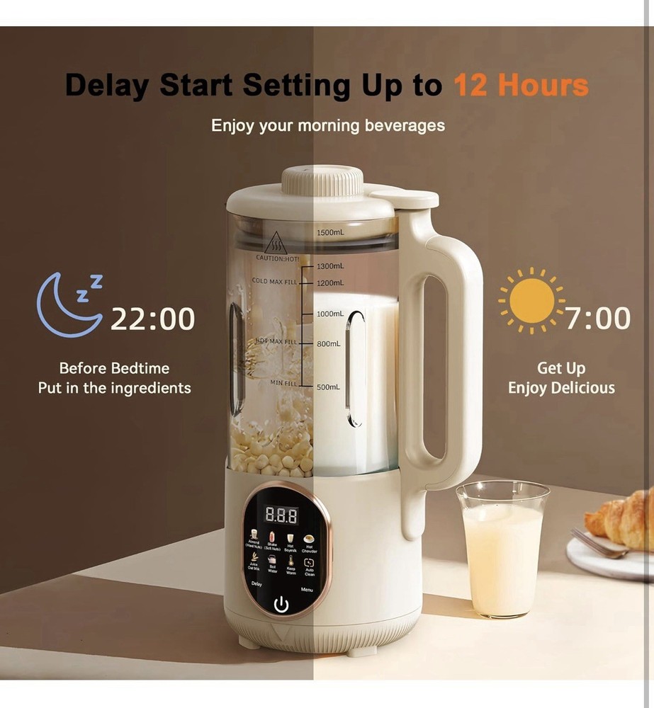 Flelano: Multi-functional Nut Milk Maker