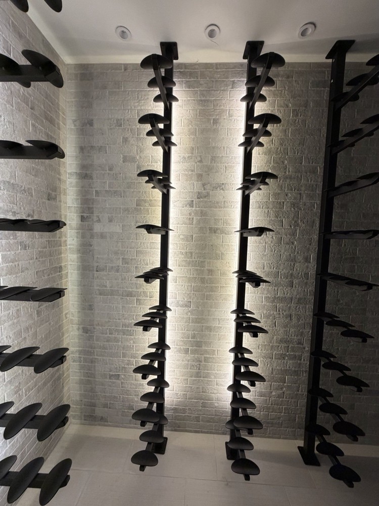 Luxury Steel Wine Racks