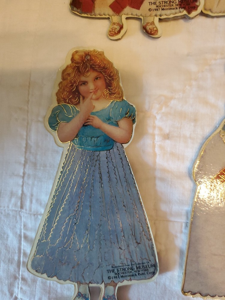 Vintage Paper Dolls Strong Museum 1987