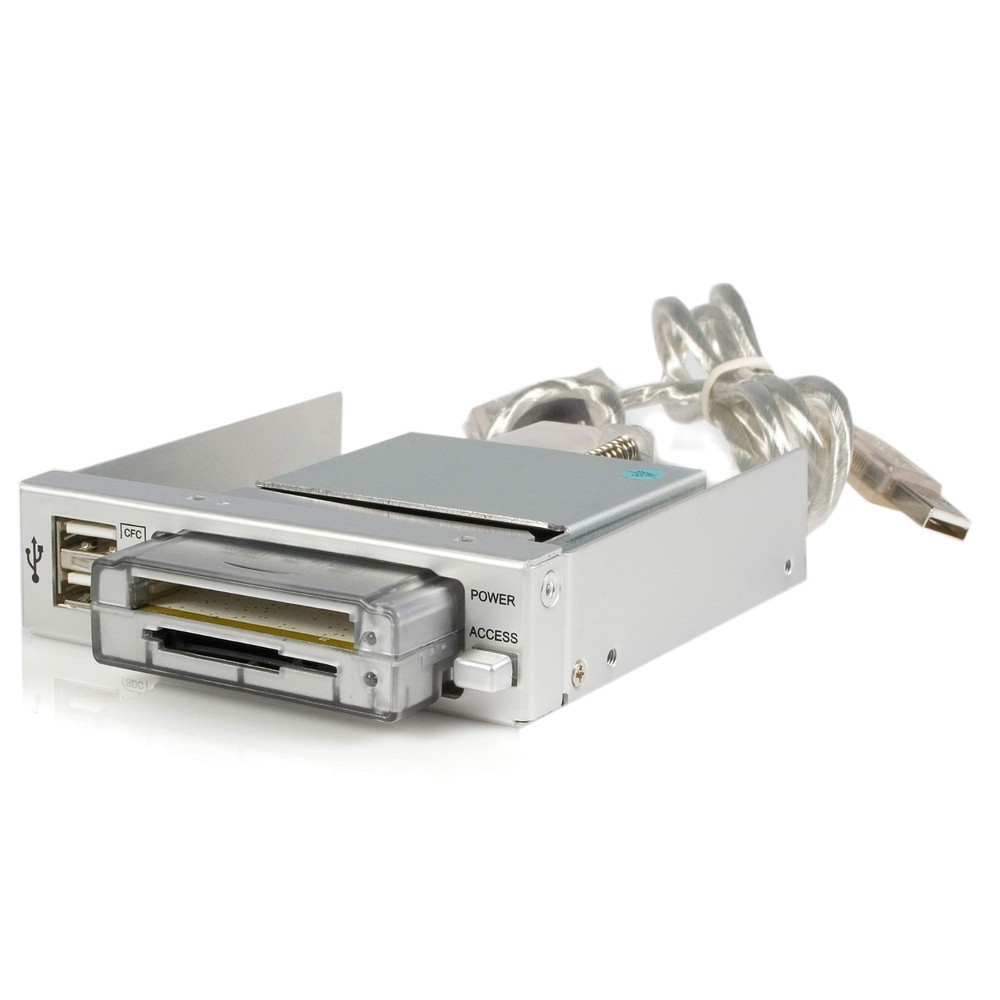 StarTech 3.5in Bay Ejectable Multi Memory Card Reader 35FCREADREM 065030802147