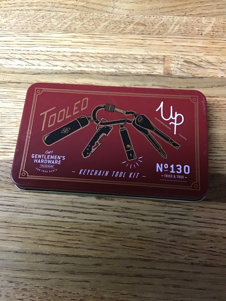 Gentlemen's Hardware Pocket Multi-Tool Pliers KeyChain