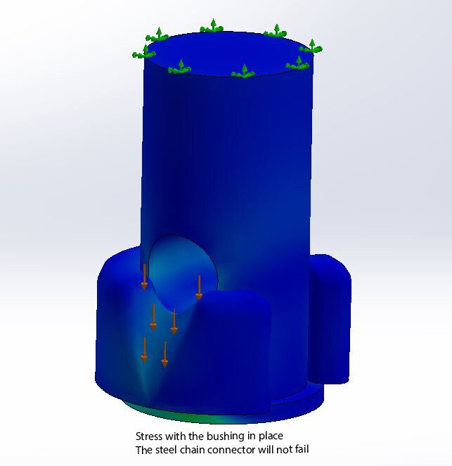Concept 2 Rower Model C, D, E Brass Bushing Replacement Part Number: 1314